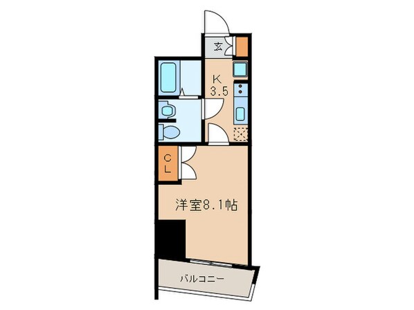 CORNES HOUSE NAGOYAの物件間取画像